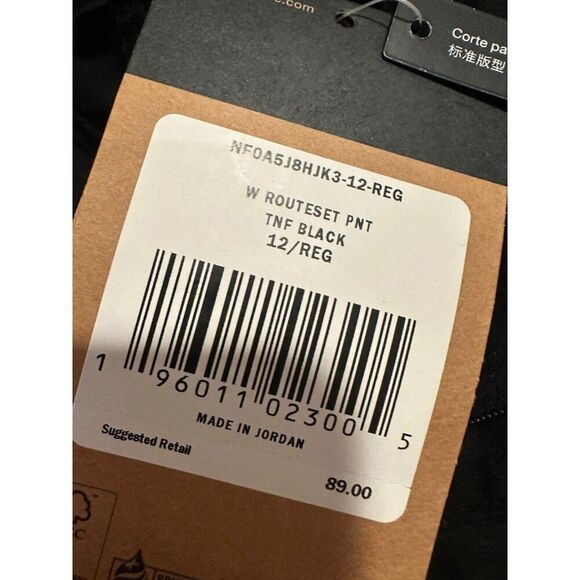 The North Face Routeset Pant NF Black Women's 12 NWT - Picture 9 of 12